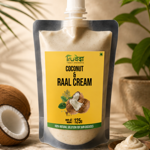 TruVeda Raal Malam – Coconut & Raal Herbal Cream – 125 g